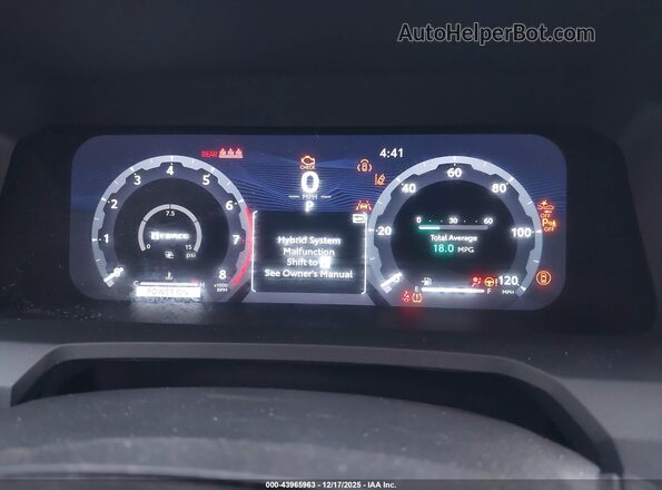 3TYLC5LN7RT001606 2024 TOYOTA TACOMA HYBRID Black Вид задніх сидінь