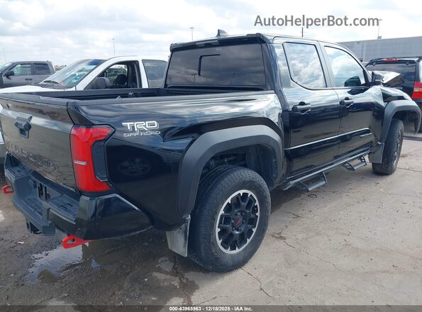 3TYLC5LN7RT001606 2024 TOYOTA TACOMA HYBRID Black Задня права чверть