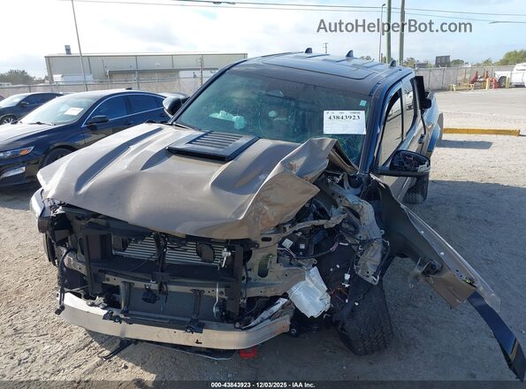 3TYLC5LNXST018633 2025 TOYOTA TACOMA HYBRID Brown წინა ხედი