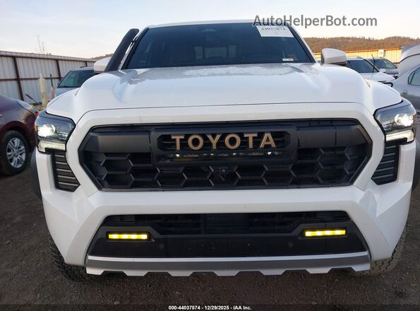 3TYLF5LN2RT002170 2024 TOYOTA TACOMA HYBRID White Instrument cluster view