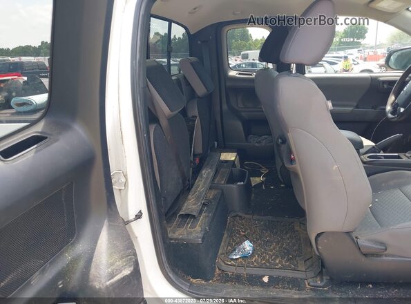 3TYRX5GN0NT066333 2022 TOYOTA TACOMA White VIN კოდის სტიკერის ხედი