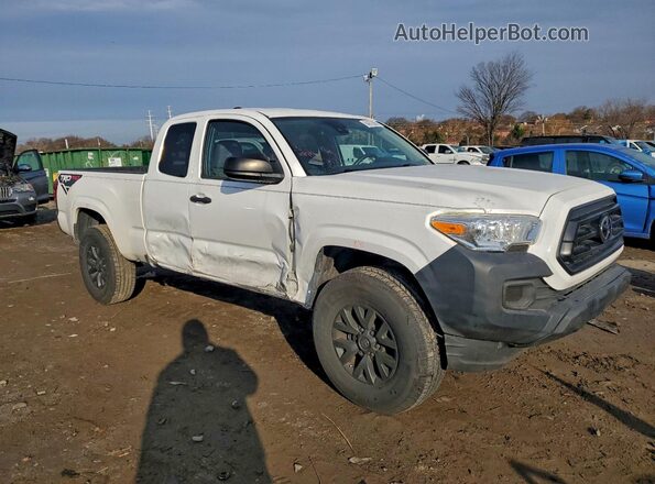 3TYRX5GN9MT017095 2021 TOYOTA TACOMA Белый Передняя правая четверть