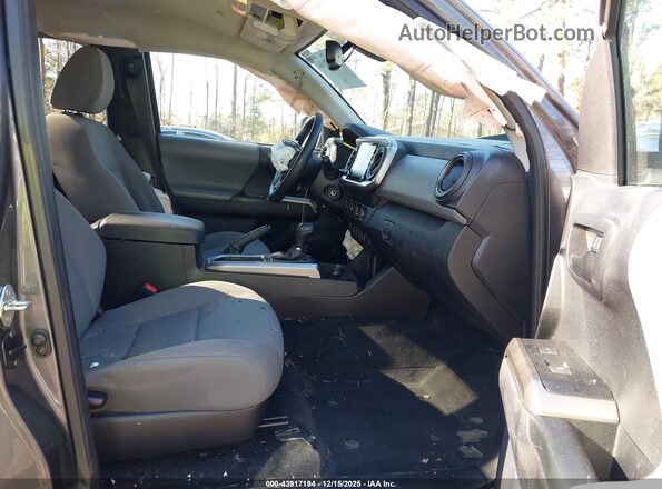 3TYSZ5AN0LT004481 2020 TOYOTA TACOMA Gray წინა სალონის ხედი
