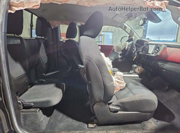 3TYSZ5AN4NT098741 2022 TOYOTA TACOMA Black Հետևի նստատեղերի տեսք