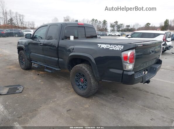 3TYSZ5AN8NT098533 2022 TOYOTA TACOMA Black Trasero izquierdo