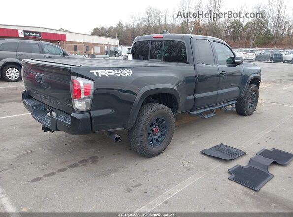 3TYSZ5AN8NT098533 2022 TOYOTA TACOMA Black Trasero derecho