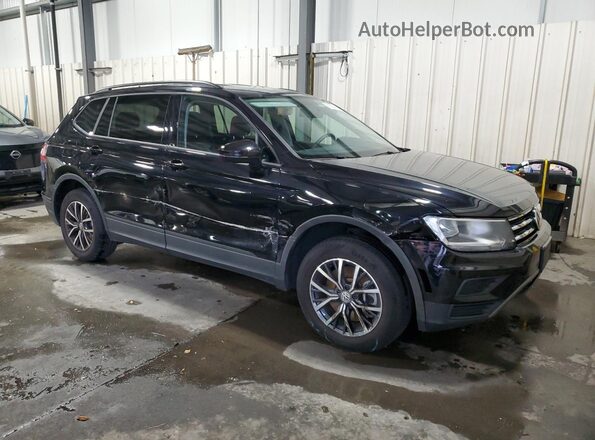 3VV0B7AX4MM149756 2021 VOLKSWAGEN TIGUAN Black Przód prawy
