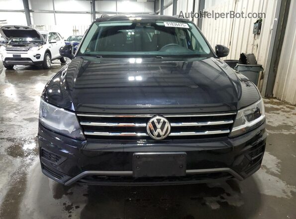 3VV0B7AX4MM149756 2021 VOLKSWAGEN TIGUAN Black Widok z przodu