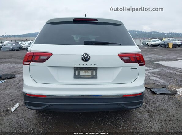 3VV0B7AX7NM106627 2022 VOLKSWAGEN TIGUAN White 