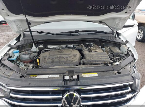 3VV0B7AX7NM106627 2022 VOLKSWAGEN TIGUAN White უკანა ხედი