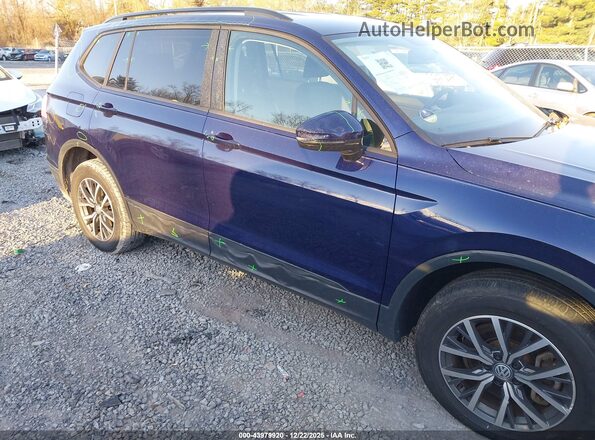 3VV0B7AXXMM101596 2021 VOLKSWAGEN TIGUAN Navy 