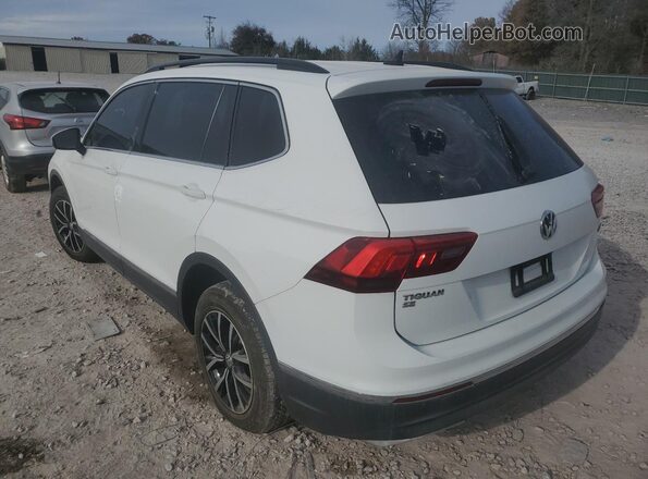 3VV2B7AX2MM003591 2021 VOLKSWAGEN TIGUAN White Հետևի ձախ