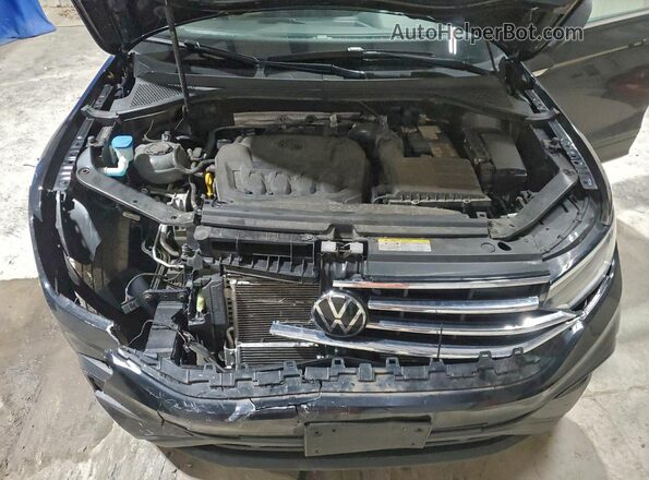 3VV2B7AX2RM045282 2024 VOLKSWAGEN TIGUAN Black Vista del compartimento del motor