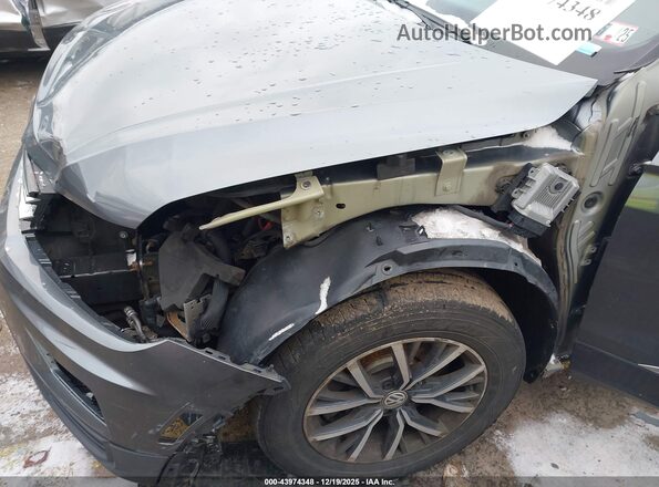 3VV2B7AX3JM193722 2018 VOLKSWAGEN TIGUAN Gray Вид спереду