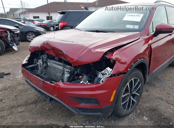3VV2B7AX5MM046368 2021 VOLKSWAGEN TIGUAN Red 