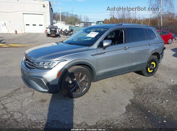 3VV2B7AX6NM119359 2022 VOLKSWAGEN TIGUAN Gray Առջևի ձախ երեք քառորդ տեսարան