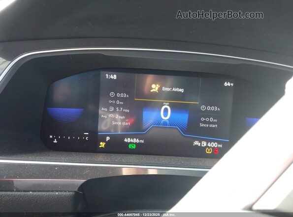 3VV3B7AX0NM177942 2022 VOLKSWAGEN TIGUAN White Вид задніх сидінь