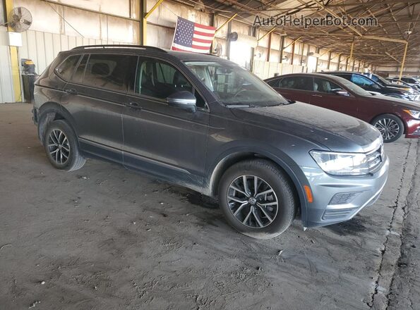 3VV3B7AX1MM107557 2021 VOLKSWAGEN TIGUAN Gray 