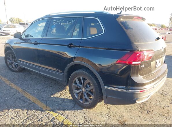 3VV3B7AX2NM128063 2022 VOLKSWAGEN TIGUAN Black Rear left