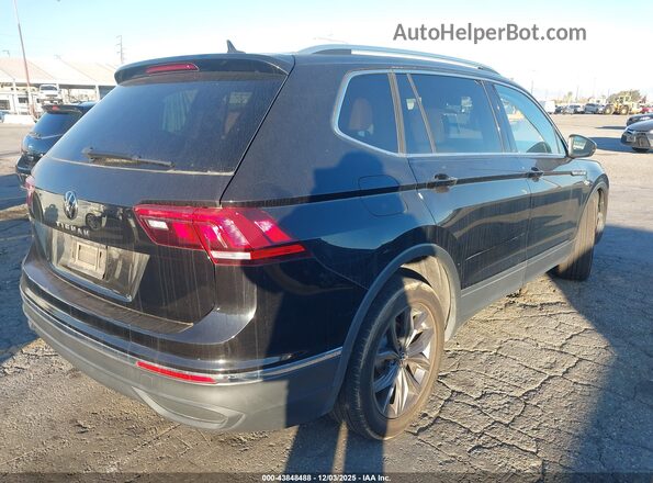 3VV3B7AX2NM128063 2022 VOLKSWAGEN TIGUAN Black Rear right