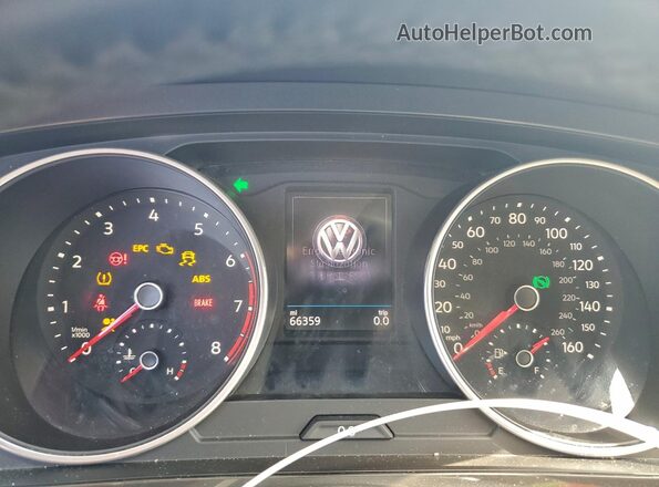 3VV3B7AX3JM191375 2018 VOLKSWAGEN TIGUAN Red 