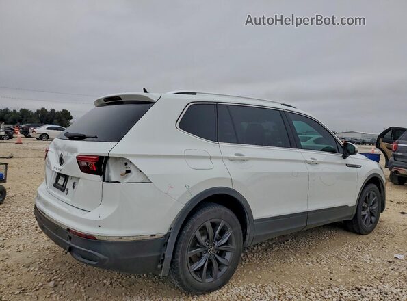 3VV3B7AX6NM084987 2022 VOLKSWAGEN TIGUAN Белый Задняя правая четверть