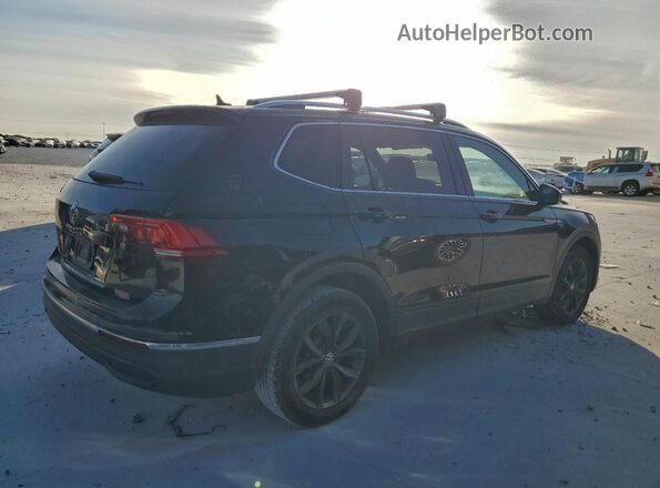 3VV3B7AX7NM070547 2022 VOLKSWAGEN TIGUAN Black უკანა მარჯვენა