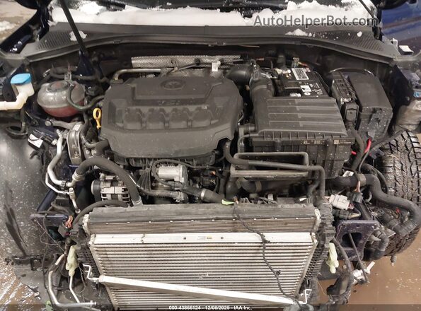 3VV4B7AX2NM063560 2022 VOLKSWAGEN TIGUAN Blue Հետևի տեսք
