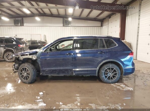 3VV4B7AX2NM063560 2022 VOLKSWAGEN TIGUAN Blue Սալոնի 360 աստիճան տեսք
