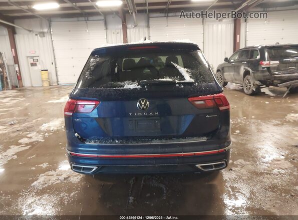 3VV4B7AX2NM063560 2022 VOLKSWAGEN TIGUAN Blue 