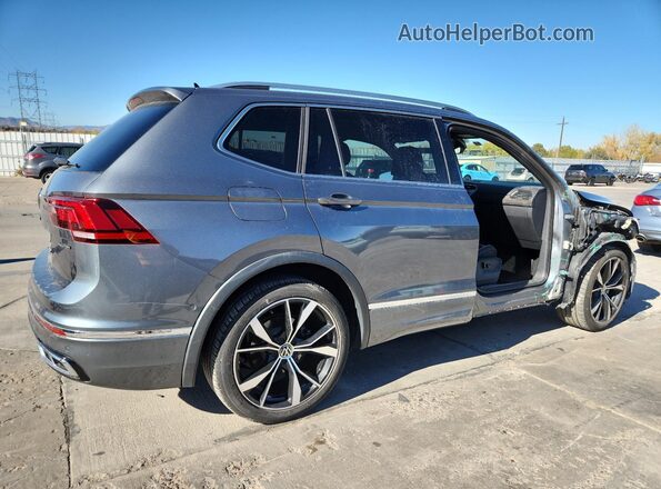 3VV4B7AX8NM072733 2022 VOLKSWAGEN TIGUAN Gray Trasero derecho
