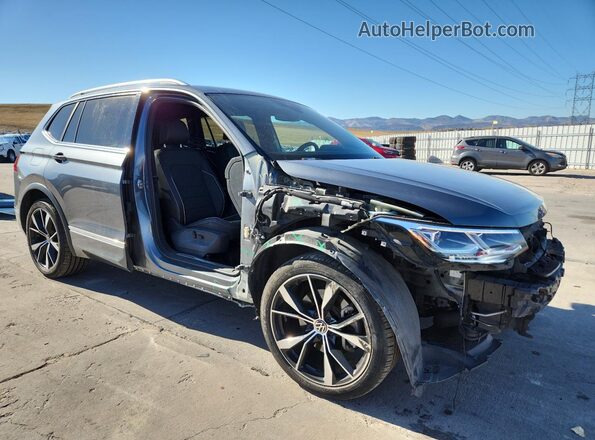 3VV4B7AX8NM072733 2022 VOLKSWAGEN TIGUAN Gray Delantero derecho