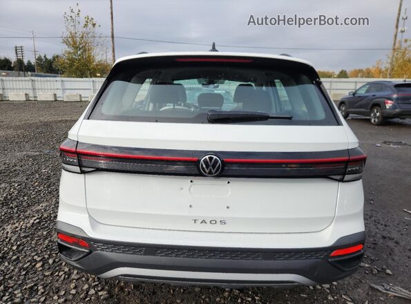 3VV5C7B27TM013545 2026 VOLKSWAGEN TAOS Белый Вид сзади