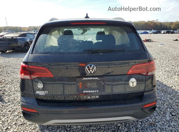 3VV5X7B25RM103404 2024 VOLKSWAGEN TAOS Black Вид ззаду