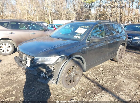 3VV8B7AX3NM047370 2022 VOLKSWAGEN TIGUAN Black Передня ліва чверть
