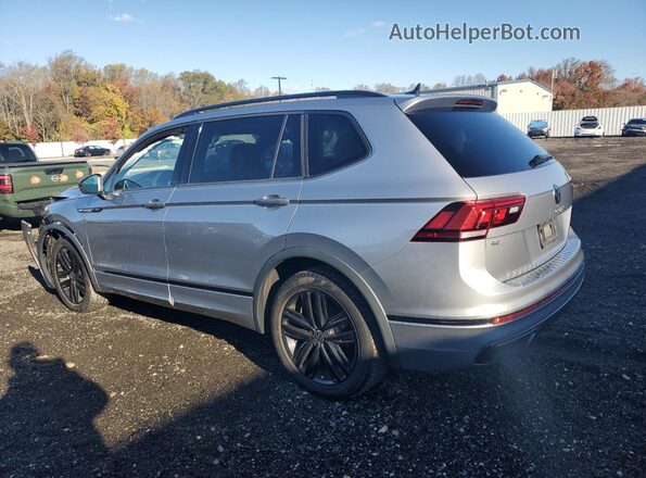 3VV8B7AX9NM053920 2022 VOLKSWAGEN TIGUAN Silver Rear left