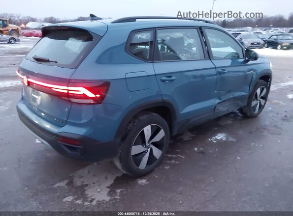 3VV8C7B22SM053947 2025 VOLKSWAGEN TAOS Blue Rear right