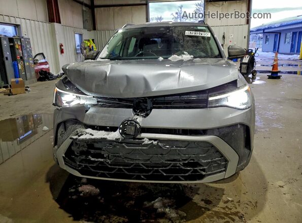 3VV8C7B2XSM047166 2025 VOLKSWAGEN TAOS Silver Front view
