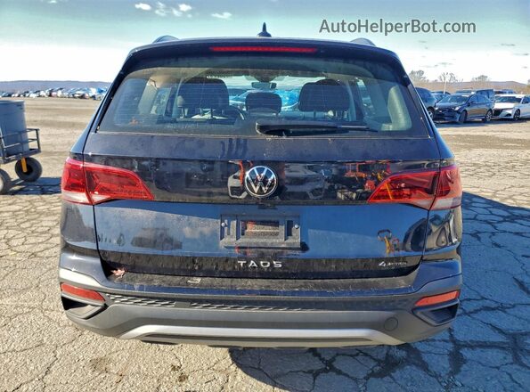 3VV8X7B27RM116572 2024 VOLKSWAGEN TAOS Black Вид ззаду