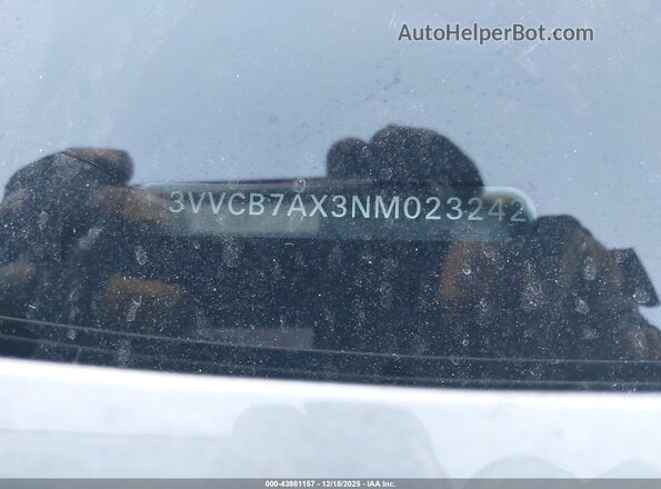 3VVCB7AX3NM023242 2022 VOLKSWAGEN TIGUAN Gray Vista del compartimento del motor