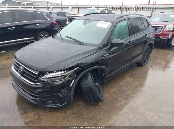 3VVCB7AX6NM133766 2022 VOLKSWAGEN TIGUAN Черный Передняя левая четверть