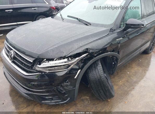 3VVCB7AX6NM133766 2022 VOLKSWAGEN TIGUAN Черный 