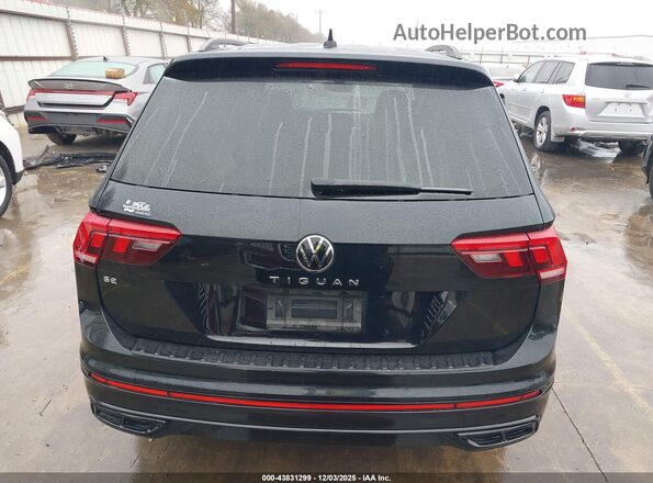 3VVCB7AX6NM133766 2022 VOLKSWAGEN TIGUAN Черный 