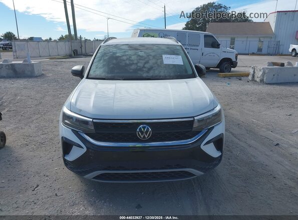 3VVCX7B27NM070181 2022 VOLKSWAGEN TAOS White Instrument cluster view