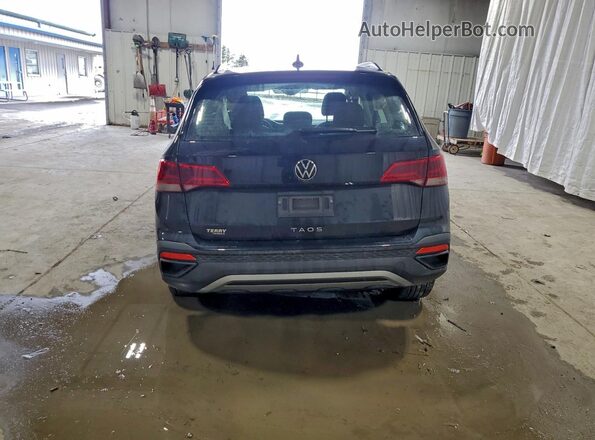 3VVDX7B26PM382676 2023 VOLKSWAGEN TAOS Черный Вид сзади