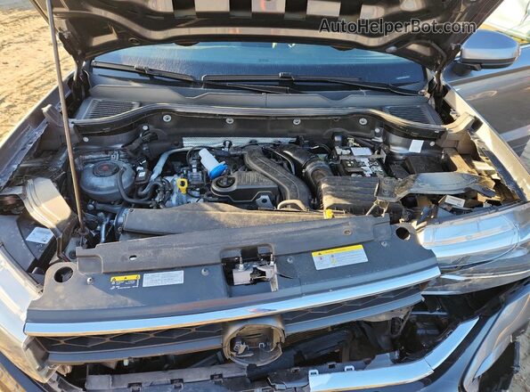 3VVEX7B22RM002286 2024 VOLKSWAGEN TAOS Gray Vista del compartimento del motor