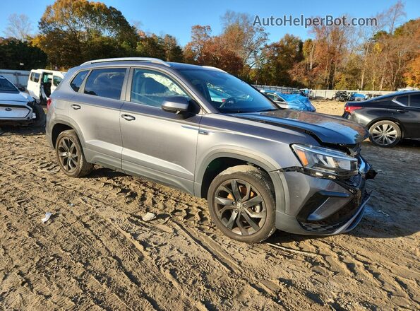 3VVEX7B22RM002286 2024 VOLKSWAGEN TAOS Gray Delantero derecho