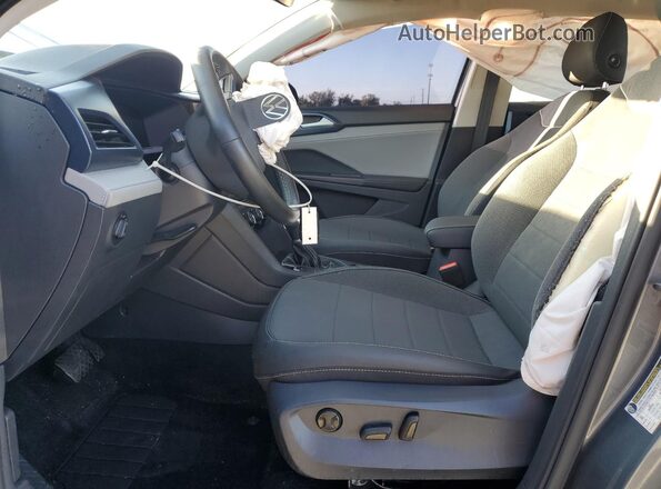 3VVEX7B24RM055507 2024 VOLKSWAGEN TAOS Серый Вид салона спереди