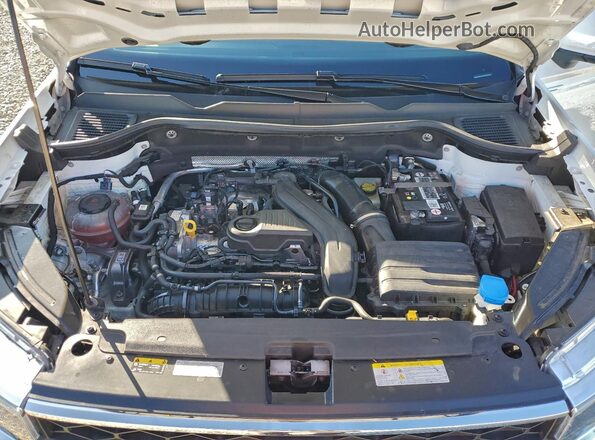 3VVEX7B26PM302829 2023 VOLKSWAGEN TAOS White ძრავის განყოფილების ხედი