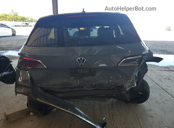 3VVEX7B2XPM381163 2023 VOLKSWAGEN TAOS Gray Widok z tyłu